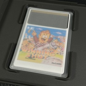 Pc Engine Hucard Winning Shot Soft K264 Vintage JPN Limited Edition Rare Video G