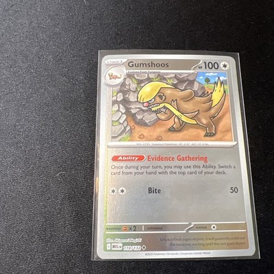 Gumshoos 110/132 Me01: Mega Evolution Reverse Holo 