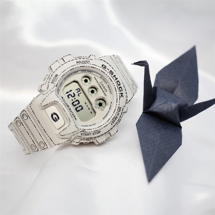 CASIO G-SHOCK 6900 Series Origami Design Model DW-6900RGM-5JR New
