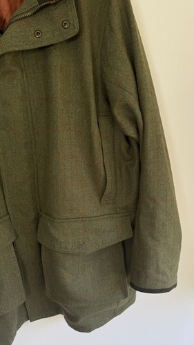 Chaqueta de Tiro Mustro Karsten Elástica Técnica Tweed XL Impermeable Abrigo de Campo - Imagen 6 de 18