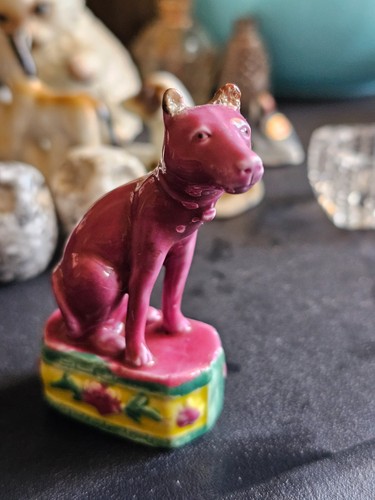 Vintage Chinese Style Dog Figurine