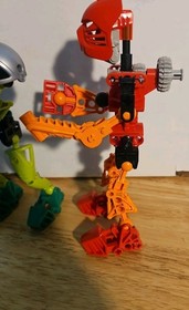 LEGO (LOT of 2) Bionicle Tahu 8534 Lewa or Toa For Parts 