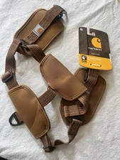 Carhartt Dog Walking Harness Medium Chest 22  29  Brown Duck Canvas Rain Defender