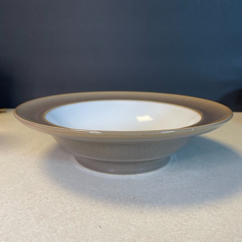 Denby Müslischalen Suppenschalen mit breitem Rand. Made in England. Trüffelmuster - 3 - Bild 2 von 6
