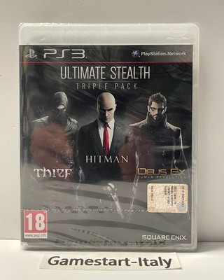 ULTIMATE STEALTH TRIPLE PACK: THIEF / HITMAN / DEUS EX - SONY PS3 - NEW PAL