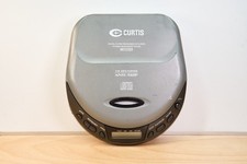 Curtis CD055 Portable CD Player, Discman, Anti-Skip, Compact, Tested Working