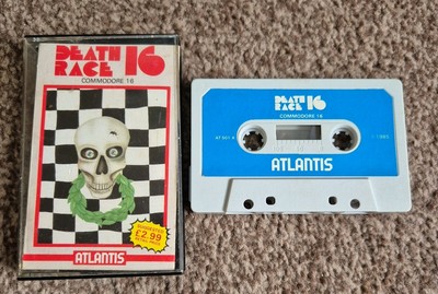 Death Race 16 Commodore C16 Spiel plus / 4 getestet sehr guter Zustand 
