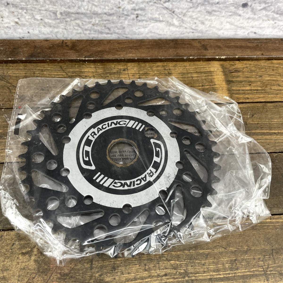 GT Racing BMX Chainring Sprocket 43t 43 Black Steel Bicycle 90s