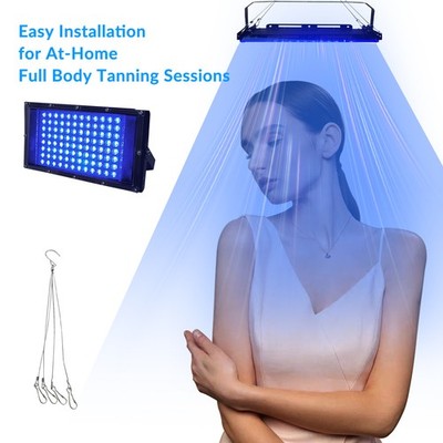 UV Beauty Tanning Light Sun Solarium Lamp Facial Body Tanner Bronzer Skin 460nm