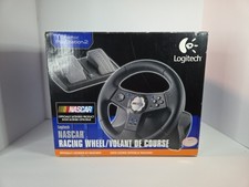 Logitech NASCAR Racing Steering Wheel and Ped...