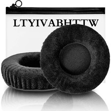 90mm Black Velvet Replacement Ear Pads For MDRV700 V500 HDJ2000 Headphones