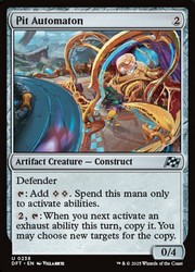 Pit Automaton 238 Aetherdrift Uncommon MTG