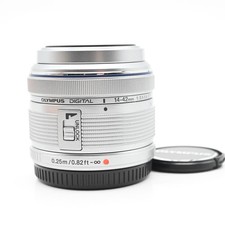 Olympus Digital 14-42mm f3.5-5.6 M.Zuiko II R MSC Lens MFT Silver 827