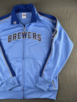 MLB 古着　Milwaukee Brewers プルオーバージャケット $_12.JPG?set_id=880000500F