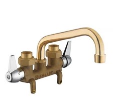 2-Handle Laundry Faucet in Rough  Brass