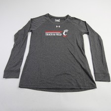 Cincinnati Bearcats Under Armour HeatGear Long Sleeve Shirt Women's Gray New