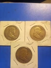 FRANKLIN HALF DOLLAR LOT OF 3 1960-P