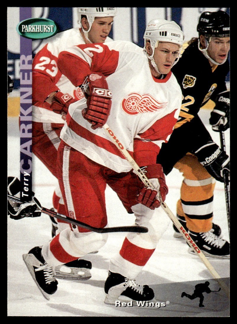 1994-95 Parkhurst Terry Carkner Detroit Red Wings #69