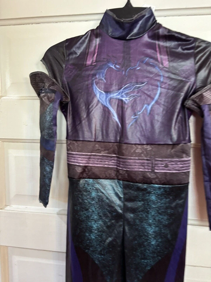 Disfraz Descendientes 3 Veces Niñas Pequeño 4-6 Mono Solo Mangas Largas Disney Foto 2 de 4