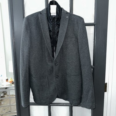 Marc O Polo Dickey Grey Black Jacket Multi Use Shaped Fit EU 52 US Med 1/2