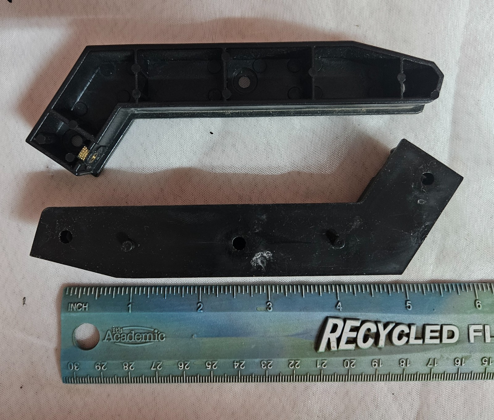 ROLAND KR-75 Coppia staffe di supporto laterali interne per tastiera foto 3