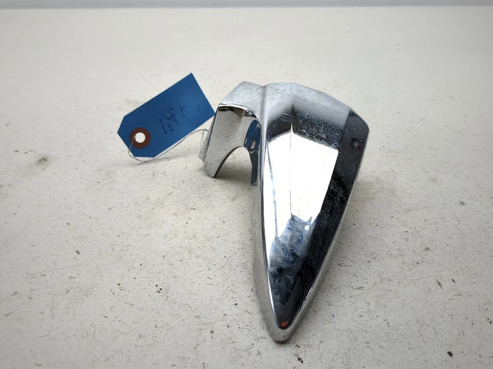 08-17 Yamaha Raider XV1900 CU Faro Izquierdo Cromo Borde Carenado Cubierta Panel Foto 2 de 4