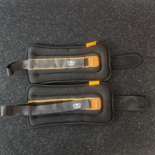 Athletic Works 2.5 lb Ankle Wrist Weights Pair Adjustable Hook Loop