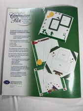 Creative Memories 10X12 FOOTBALL COMBINATION PACK Kit Paper, Stickers, Die Cuts