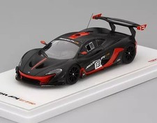 TSM 1/43 McLaren P1 GTR Diecast Model Gray Red TSM430157 Used