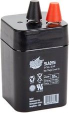 6V 5AH Sealed Lead Acid SLA Battery - Spring Terminals SLA0916