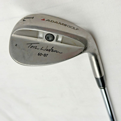 Adams Golf Tom Watson 60-07 Lob Wedge Steel Shaft Lite Flex Right Hand