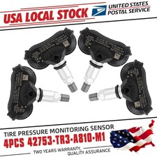 Set of 4 For Civic Odyssey CR-Z OEM Tire Pressure Sensor TPMS 42753-TR3-A810-M1