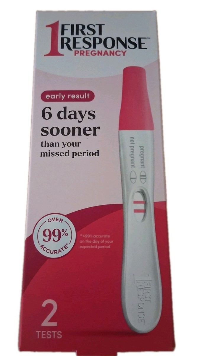 FIRST RESPONSE 2260090125 Pregnancy Test Kit for sale online | eBay