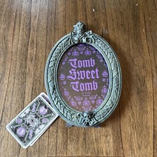 NWT Disney Parks Haunted Mansion Picture Frame 5 x 7 Tomb Sweet Tomb