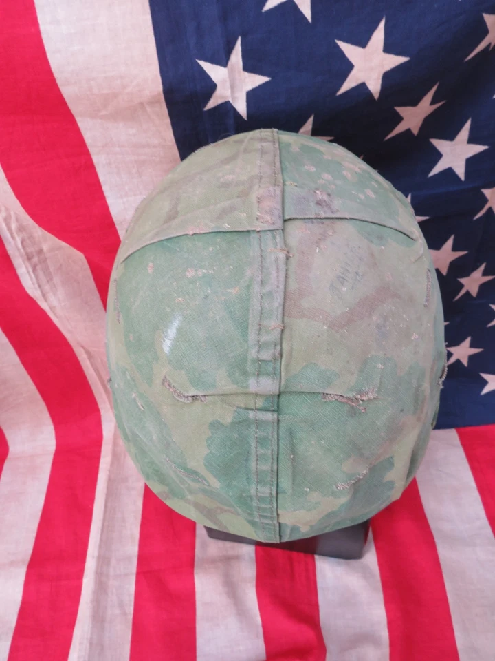 Vietnam War U.S. ARMY United States Marine Corps USMC M1 Helmet - Image 4 of 4