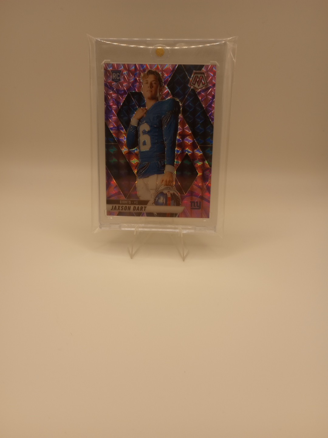 2025 Panini Mosaic Jaxson Dart RC Purple Reactive Variation 288