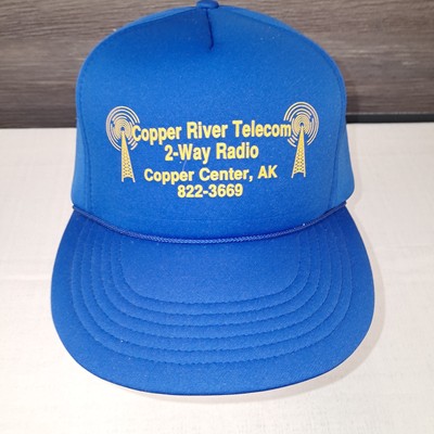 Copper River Telecom 2 Way Radio Baseball Hat Cap Copper Center Alaska