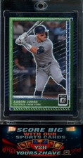 2025 Donruss Optic PRIZM Black Circles Disco Aaron Judge Yankees #50 WITH MAG