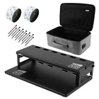 Gator GV-TL1710R1-GB Vertex Travel Lite Pedalboard, 17" x 10" w/ Riser & Gig Bag