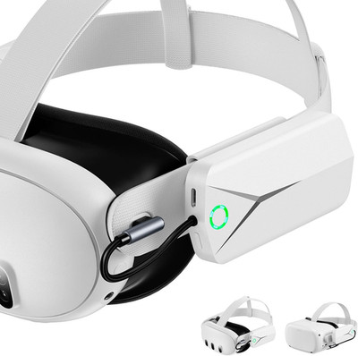 Battery Pack for Oculus Quest 3 and 2, Accessories for Meta Quest 2/3, 5000Mah E