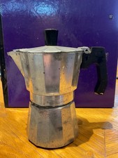 VINTAGE RETRO ORROLEY SPANISCHE HERDPLATTE ESPRESSOKANNE IN GUTEM LEICHTEN GEBRAUCHSZUSTAND
