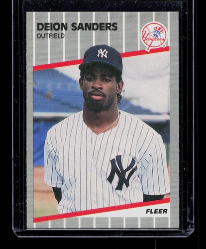 1989 Fleer Update #U-53 Deion Sanders Rookie - Picture 1 of 2