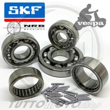 KIT REVISIONE CUSCINETTI ALBERO MOTORE CAMBIO RUOTA PIAGGIO VESPA PX 125 150 200