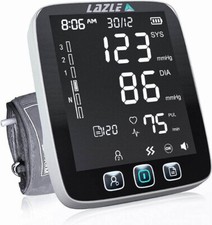 Automatic Upper Arm Blood Pressure Monitor - Accurate Adjustable Blood Pressure