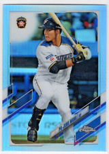 2021 Topps Chrome Nippon Refractors #15 Po-Jung Wang Nippon-Ham Fighters