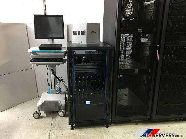 HPC Rack Render Farm Setup 48 CPU Cores 384gb RAM 1.2tb Storage Rhino 5 ...