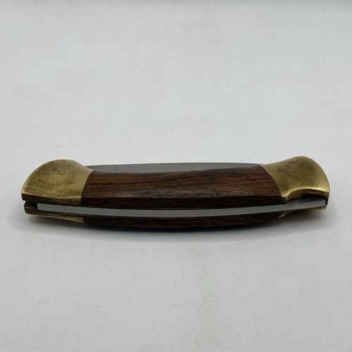 Boker Tree Brand Classic Solingen 2000 440C Folding Knife Wood Handle Germany - Picture 5 of 24