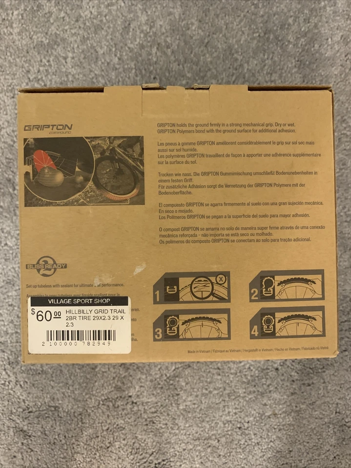Neumático de MTB Specialized HILLBILLY Grid Gravity 2Bliss T9 29x2,3 Downhill Foto 3 de 4