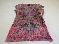 INC International Concepts Sleeveless Shirt Polyester Female Adult Size M