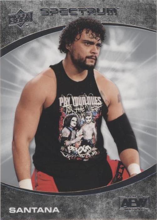 2021 Upper Deck AEW Spectrum - Santana #46 - 1 of 1